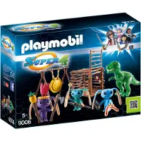 Playmobil 9006 Tribu d'Alien avec bébé tyrannosaure