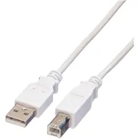Value Câble USB 2.0, type A-B, blanc, 1,8 m