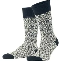 Burlington Chaussettes marine,