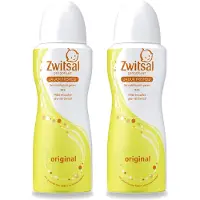 Zwitsal 2 vaporisateurs déodorants Original - 100 ml - Pack avantage - 2 pièces