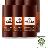 Tabac 6 déodorants sticks "Original" - 75 ml - Lot de 6