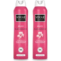 Vogue 2 déodorants parfumés Women - 150 ml - Pack avantage - 2 pièces