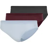 Adidas Slip ' Sport Active Light Flex-Packaged Panties ' bleu clair / bordeaux / noir