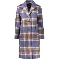 Desigual Manteau mi-saison bleu / mélange de couleurs