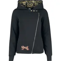 Ghost Sweat-shirt zippé à capuche de - - Collection Signature EMP - S - 3XL - pour Femme - noir - Taille S