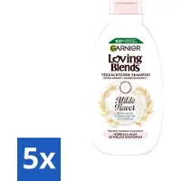 Garnier Shampooing doux à l'avoine Loving Blends 300 ml - Pack avantage - 5 pièces