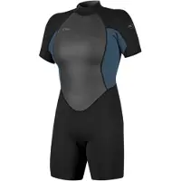 O'Neill Shorty à Manches Courtes Avec Fermeture éclair Au Dos Pour Femme Reactor-2 2 Mm Spring