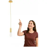 ITALUX Moderna lampe suspendue moderne dorée DS-M-038 GOLD