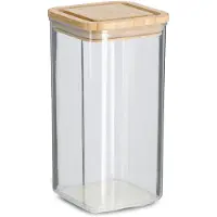 Zeller Récipient en plastique transparent, 1200 ml