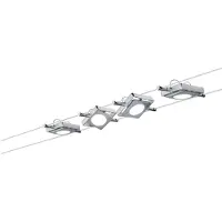 Paulmann Kit système de câble MacLED 4x4W LED