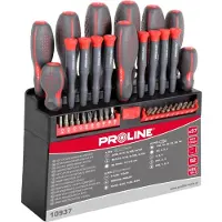 Pro-Line Satz Schraubendreher und Bits, 37-tlg., S2, Soft Touch, Proline