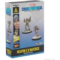 Atomic Mass Games Marvel Crisis Protocol - Weapon X & Maverick