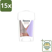 Rexona 15 déodorants roll-on Women Maximum Protection Sensitive, formule pour peaux sensibles, anti-transpirant, 45 ml - Pack économique - 15 pièces