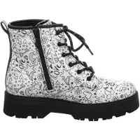 SKECHERS Gravlen Hi Veterschoen hoog - zilver - Maat 31