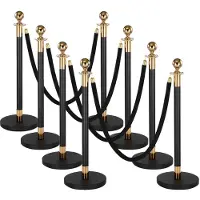 Vevor Poteau de Guidage 8PCs