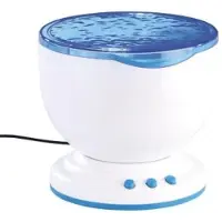 Lunartec Projecteur à reflets aquatiques avec haut-parleur