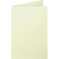 Pollen Paquet de 25 cartes pliées 111x158mm Vert Bourgeon 210g