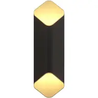 Astro Ako 420 Phase Applique Murale Matt Black | Gold
