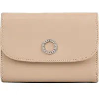 Esquire Cuir porte-monnaie Athena RFID Lady Wallet Beige