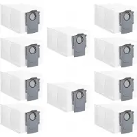 Vakuum Pflege 10 x sacs à poussière Compatible avec Roborock Q Revo, P10 Pièces de rechange Accessoires pour aspirateurs