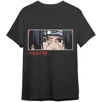 Pierrot T-shirt à Manches Courtes Itachi Eyes Naruto Shippuden