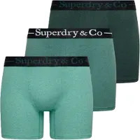 Superdry Boxers gris clair / kiwi / pomme / vert foncé