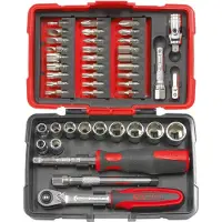 Ks Tools Coffret de douilles ULTIMATE 1/4" , 44 pcs