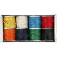 Creotime Cordon de coton, assortiment (40 m)