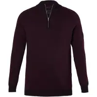 JP 1880 Regular Fit Troyer bourgogne, Unicolore