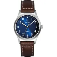 Pierre Lannier Montre à affichage analogique bleu
