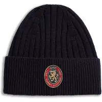 Tommy Hilfiger Bonnet bleu foncé / jaune d'or / rouge