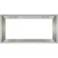 vidaXL Muret de soutènement, 6 pièces, 200 x 100 x 30 cm, acier inoxydable, argenté