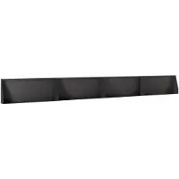 vidaXL Muret de soutènement, 4 pièces, 100 x 12 x 40 cm, acier, noir