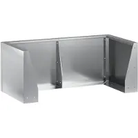 vidaXL Muret de soutènement, 6 pièces, 200 x 100 x 40 cm, acier galvanisé, argenté