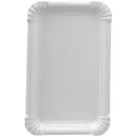 Papstar pure - Assiette - carré - jetable - blanc (pack de 250)