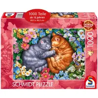 Sonstige Verlage Spiele Puzzle Sommeil aux Pattes de Velours - 1000 pièces