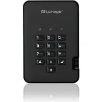 ISTORAGE diskAshur2 SSD 128GB Noir USB 3.2 (Gen 1) / 2.5" / SSD externe / grade militaire, IP 56, AES-XTS 256-bit HW encryption, FIPS PUB 197 / EDGE / Keypad