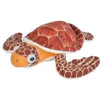 Wild republic - Animaux en peluche - Cuddlekins Mini - fausse tortue à écailles marron