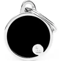 My Family Médaillon Rond Pour Animal De Compagnie Fait Main