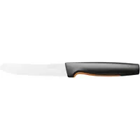 Fiskars Couteau À Tomates, Functional Form, Longueur Totale : 23 Cm, Acier Inoxydable Japonais-Plastique, 1057543