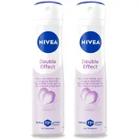 Nivea 2 x Déodorant anti-transpirant Double Effet - Spray - 150 ml - Pack avantage - 2 pièces