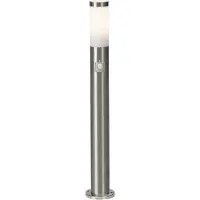 Brilliant Lampe d'extérieur en acier inoxydable Chorus avec capteur