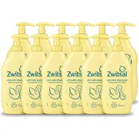 Zwitsal 12 flacons de shampooing pour bébé Anti-pellicules, 400 ml - Pack économique - 12 pièces