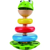 Hape Anneux à empiler M Grenouille