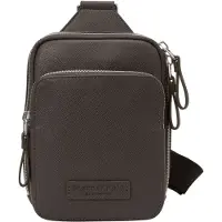 Marc O'Polo sac à épaule bandoulière Fredrik Crossbody Bag Dark Nickle marron foncé
