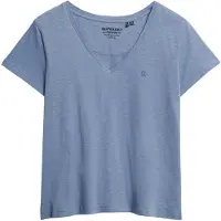 Superdry T-shirt 'Studios' bleu-gris
