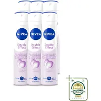 Nivea 6 sprays anti-transpirants Double Effect - 150 ml - Pack de 6