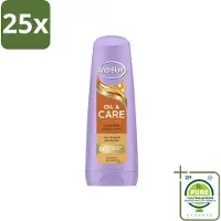 Unilever 25 flacons de revitalisant Andrélon Oil & Care pour cheveux secs et crépus, 200 ml - Lot économique - 25 pièces