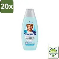Schwarzkopf 20 flacons de shampooing antipelliculaire à l'aloé vera - 400 ml - Lot de 20 pièces