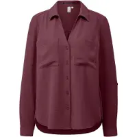 QS Chemisier rouge foncé